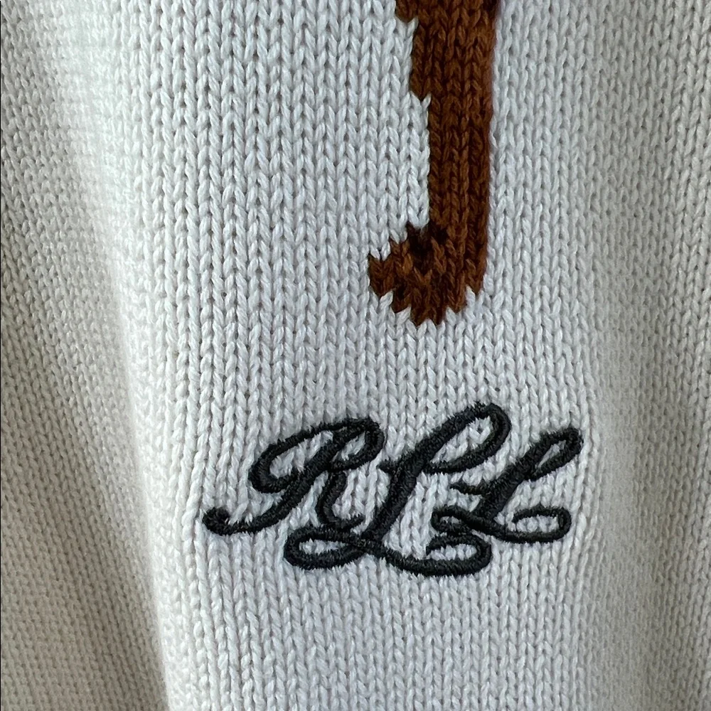 Ralph Lauren Cream Knit Sweater - Picture 5 of 11